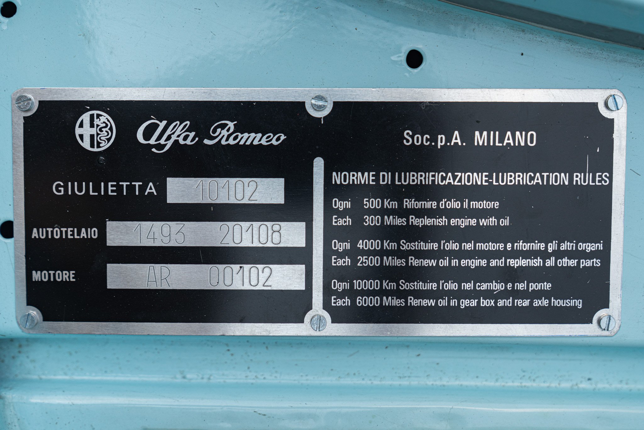 Alfa Romeo GIULIETTA SPRINT 
