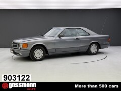 Mercedes Benz 560 SEC Kat Coupe C126 - prominenter Erstbesitz 